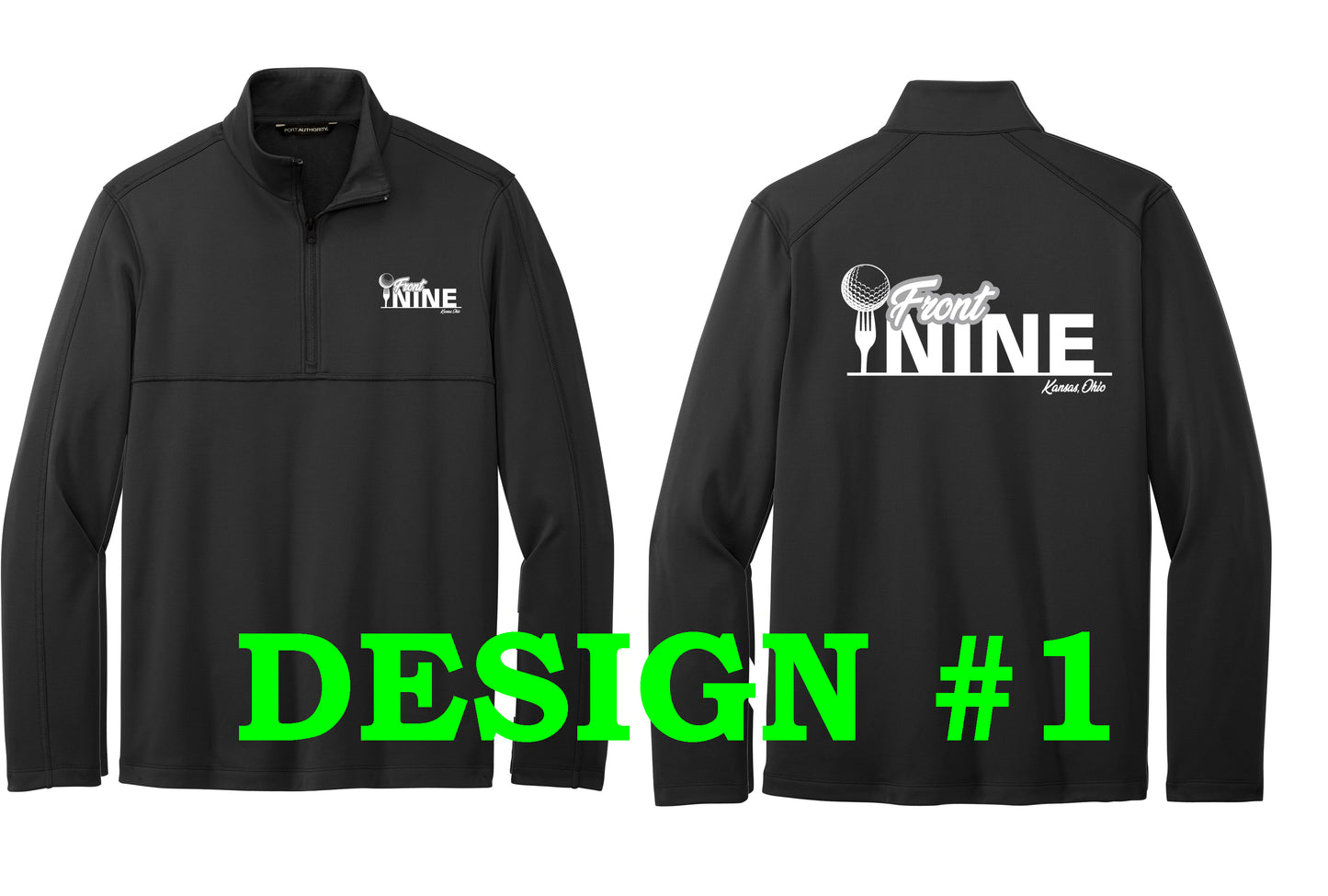 Front 9 Smooth Fleece 1/4 Zip