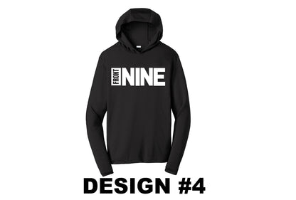 Front 9 Long Sleeve Hooded Pullover