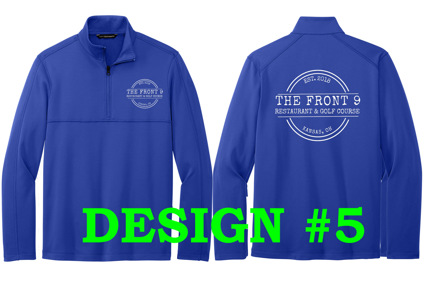 Front 9 Smooth Fleece 1/4 Zip