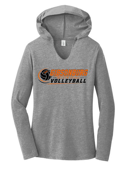 Gibsonburg Volleyball Womens Long Sleeve Hoodie