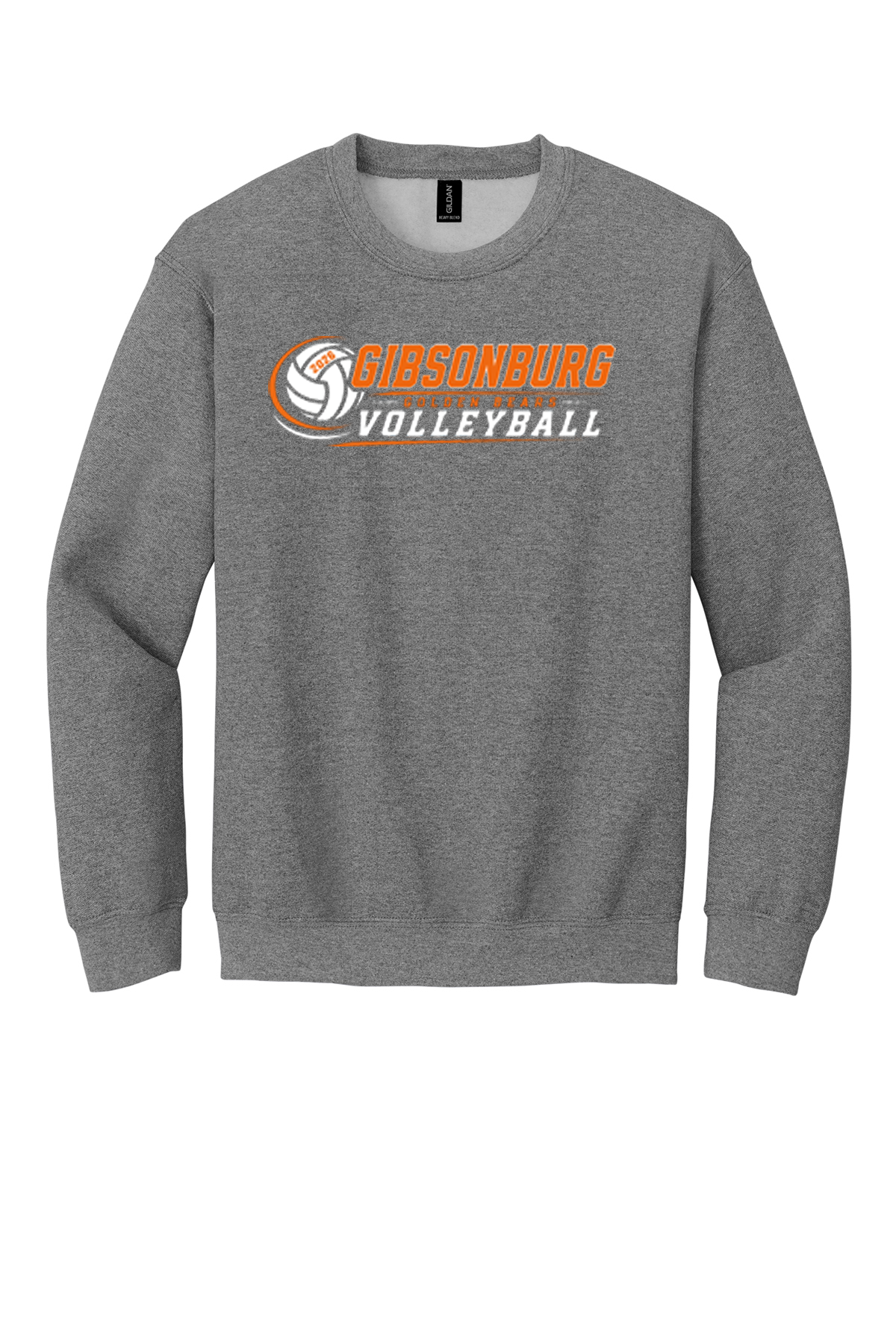 Gibsonburg Volleyball Graphite Heather Apparel