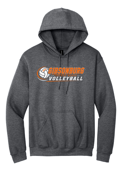 Gibsonburg Volleyball Graphite Heather Apparel