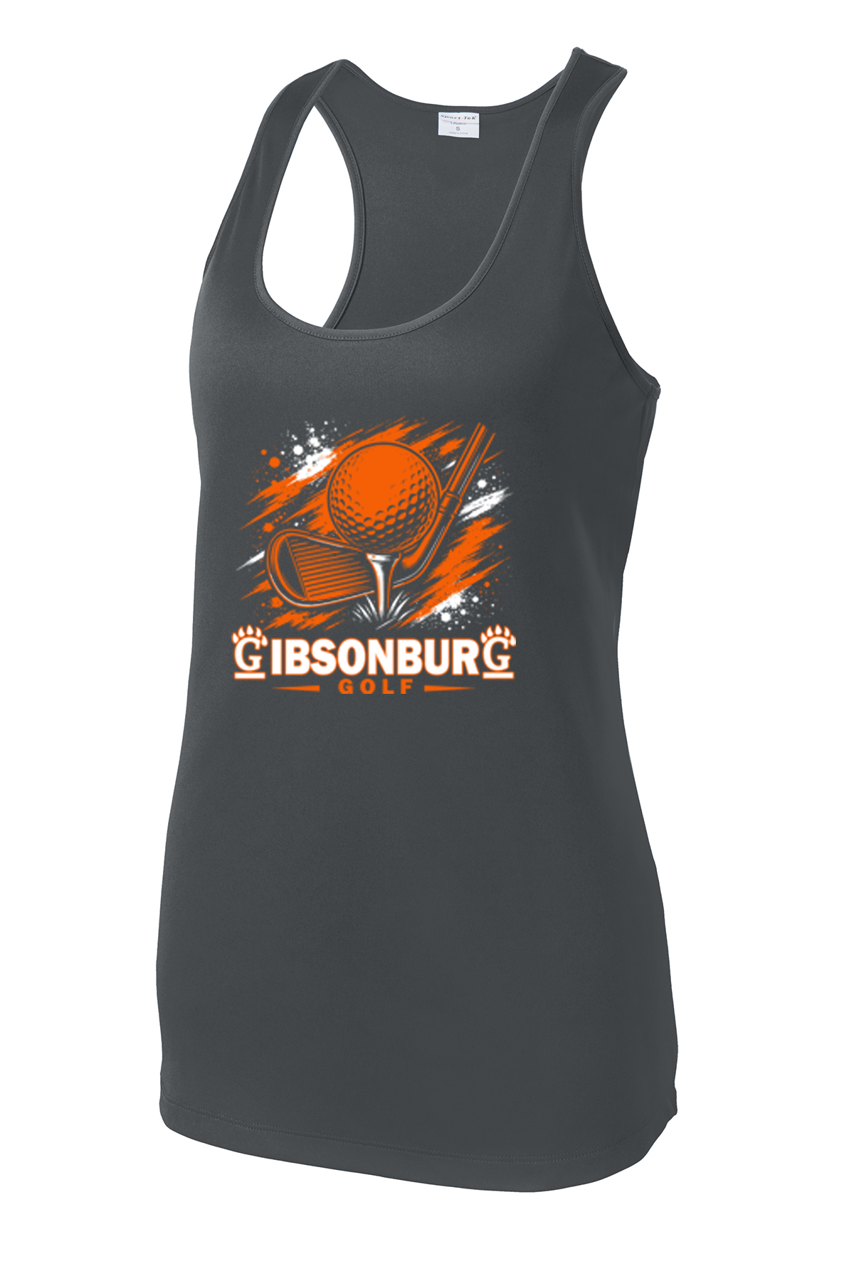 Gibsonburg Golf Racerback Tank Top