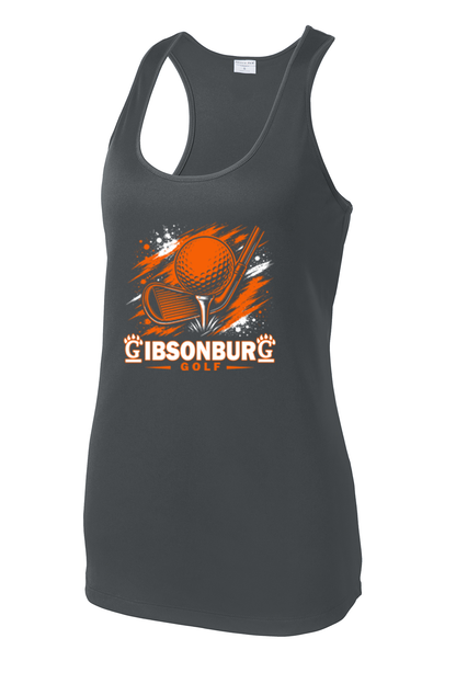 Gibsonburg Golf Racerback Tank Top