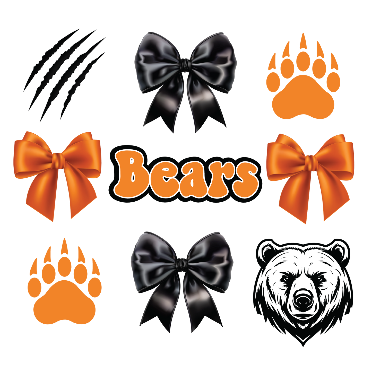 HEP Bears Spirit Logos