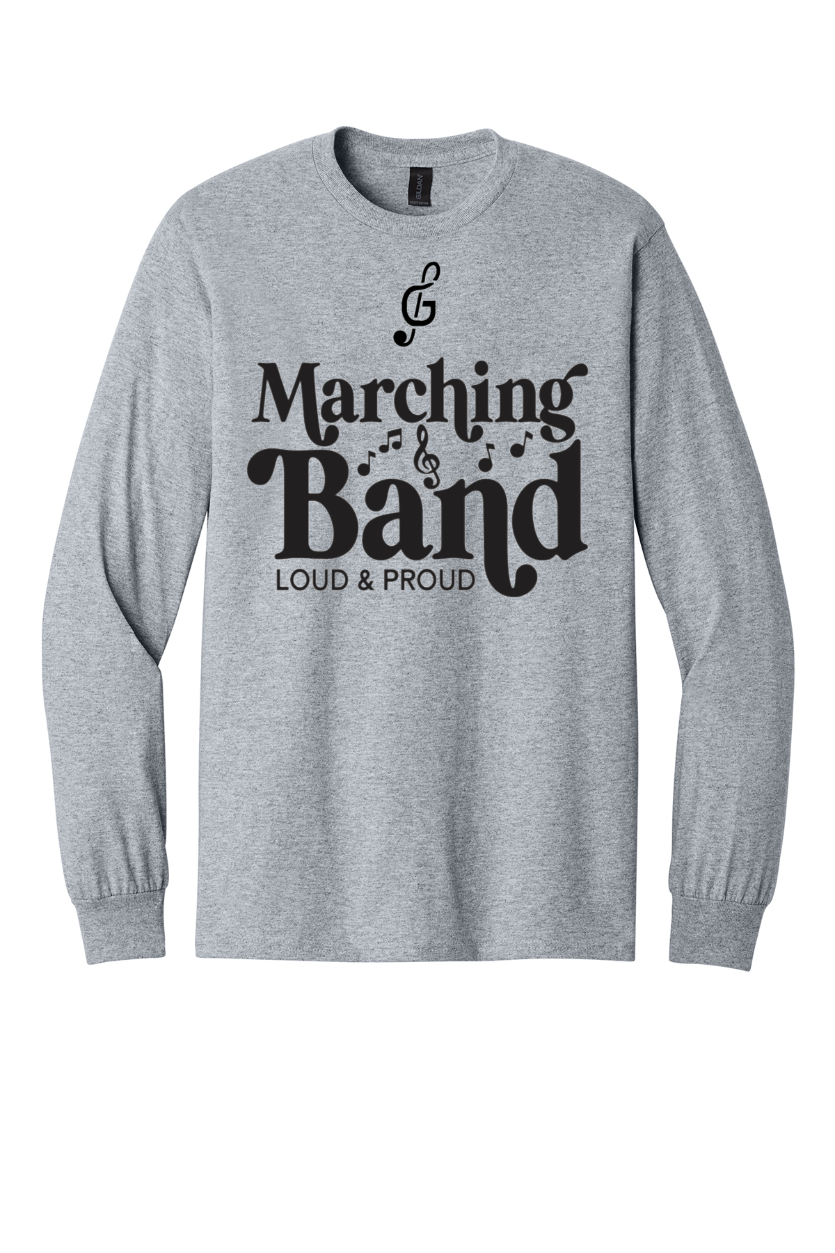 Gibsonburg Bands Loud and Proud Long Sleeve