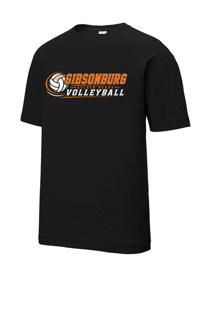 Gibsonburg Volleyball Tri-Blend Wicking Tee