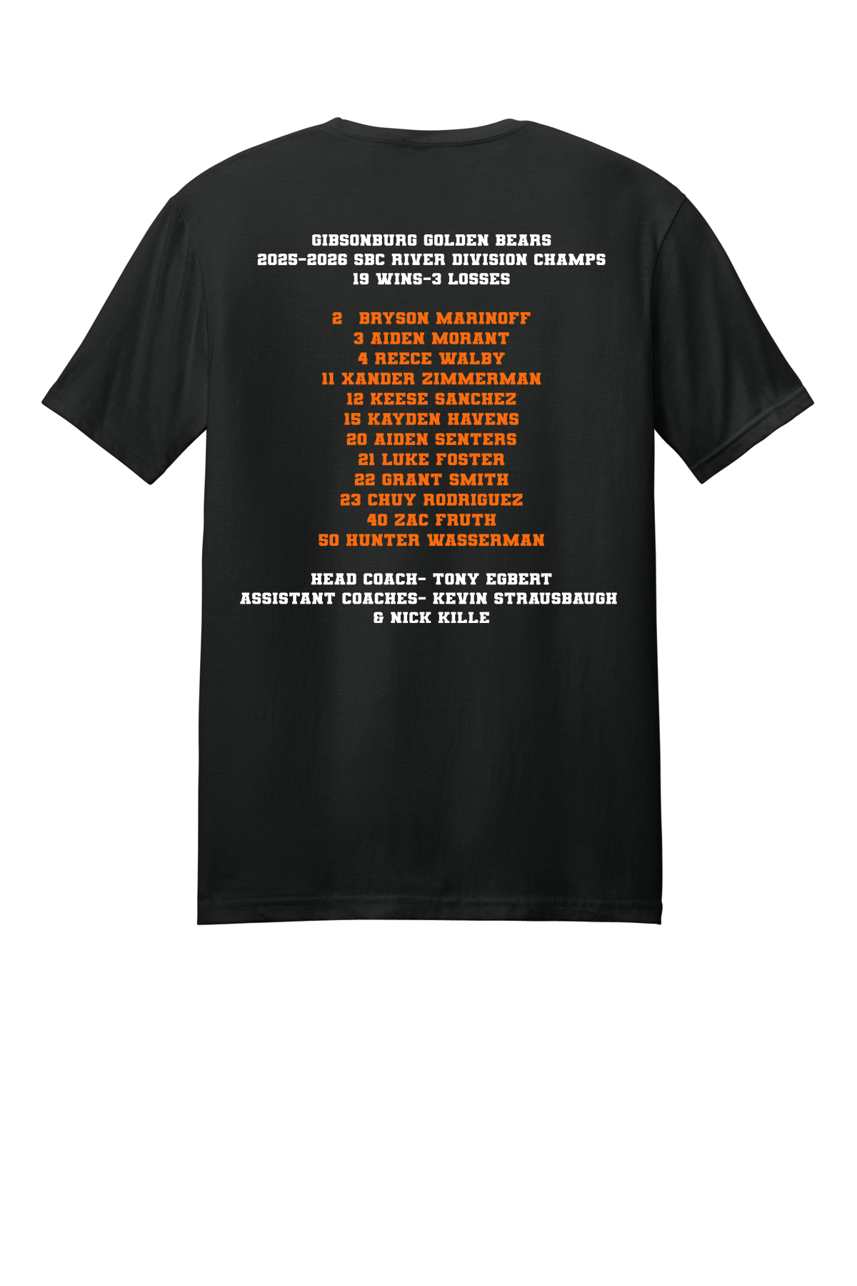 Gibsonburg Boys SBC Champs T-Shirt